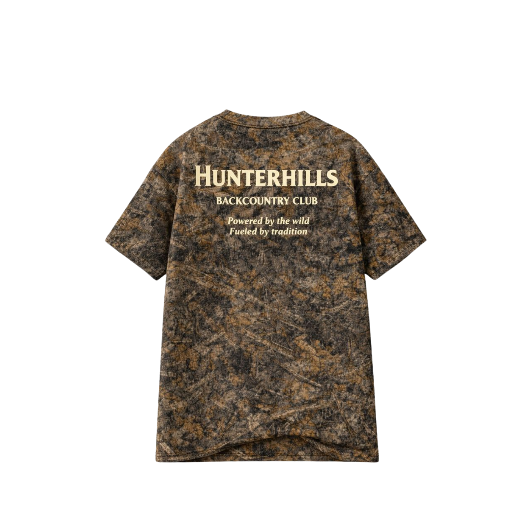 HUNTERHILLS "BACKCOUNTRY CLUB" T-SHIRT