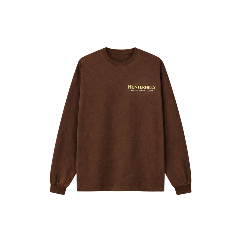 HUNTERHILLS "BACKCOUNTRY CLUB" LONG SLEEVE
