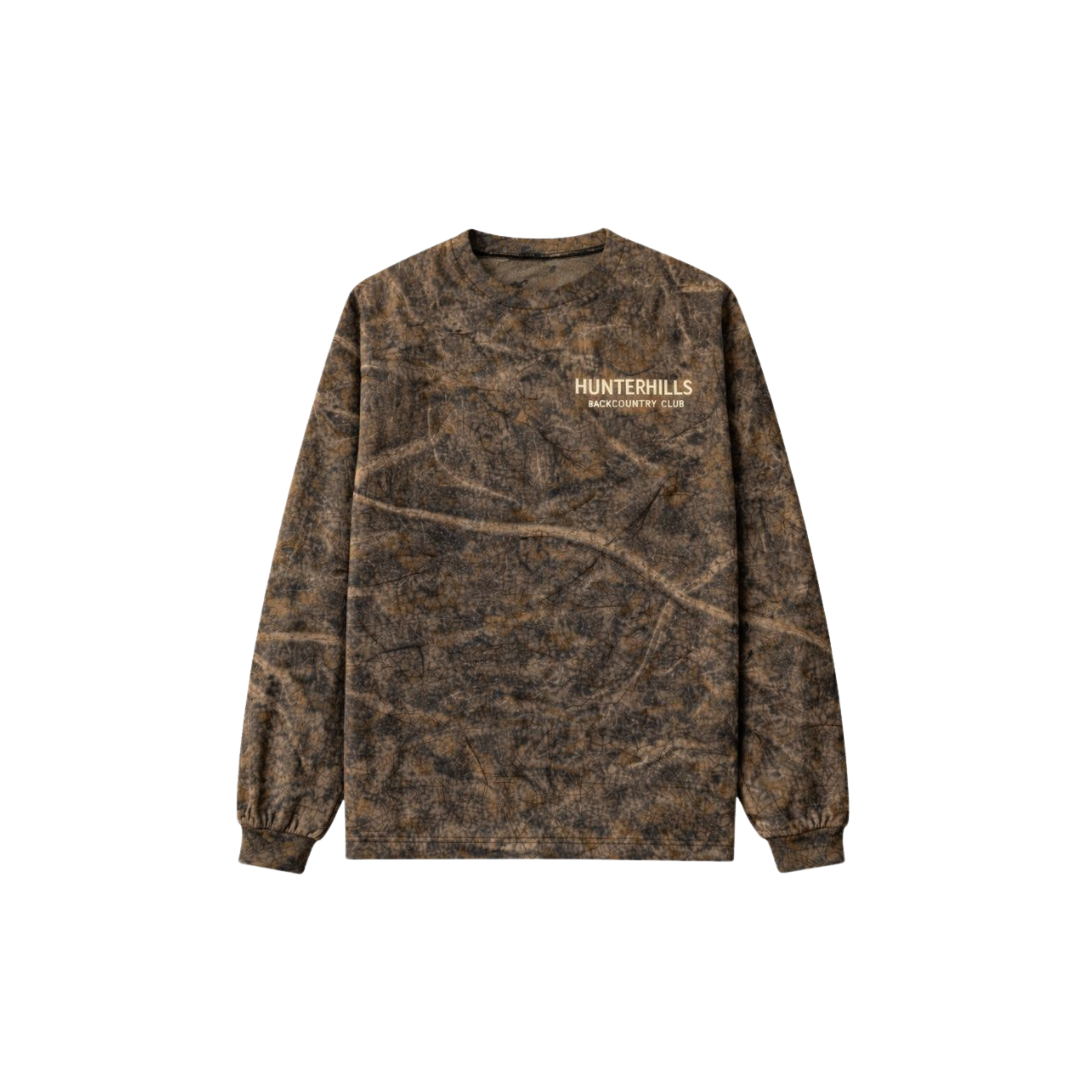 HUNTERHILLS "BACKCOUNTRY CLUB" LONG SLEEVE