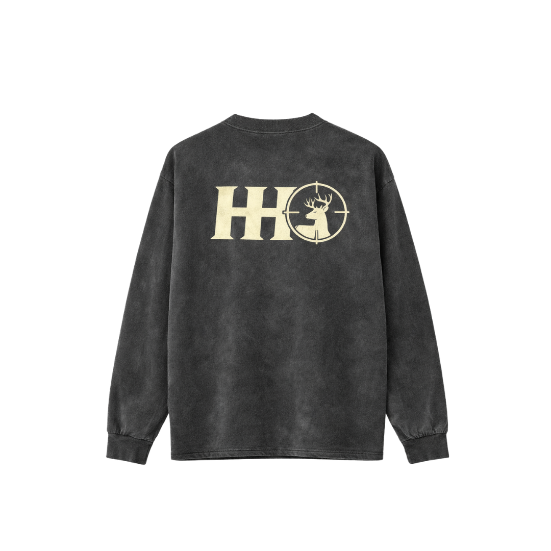 HUNTERHILLS LOGO LONGSLEEVE