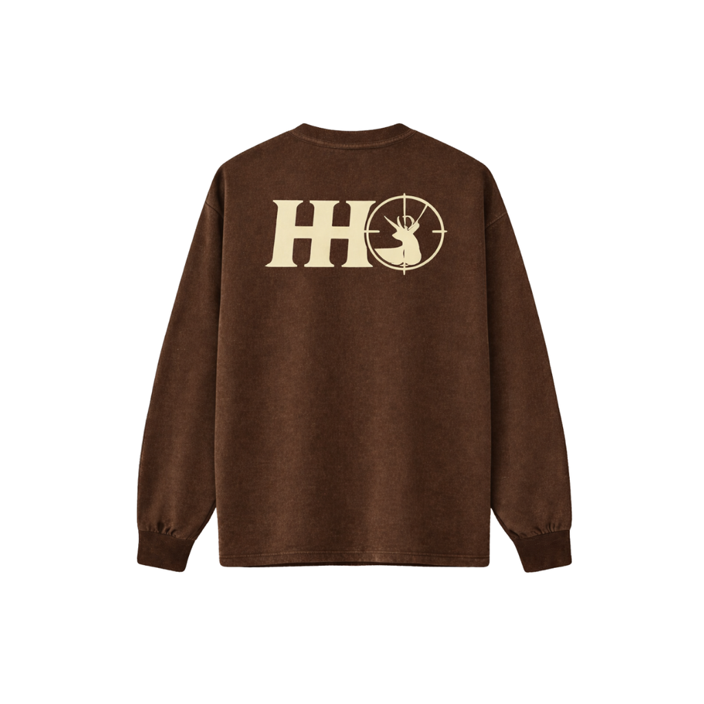 HUNTERHILLS LOGO LONGSLEEVE