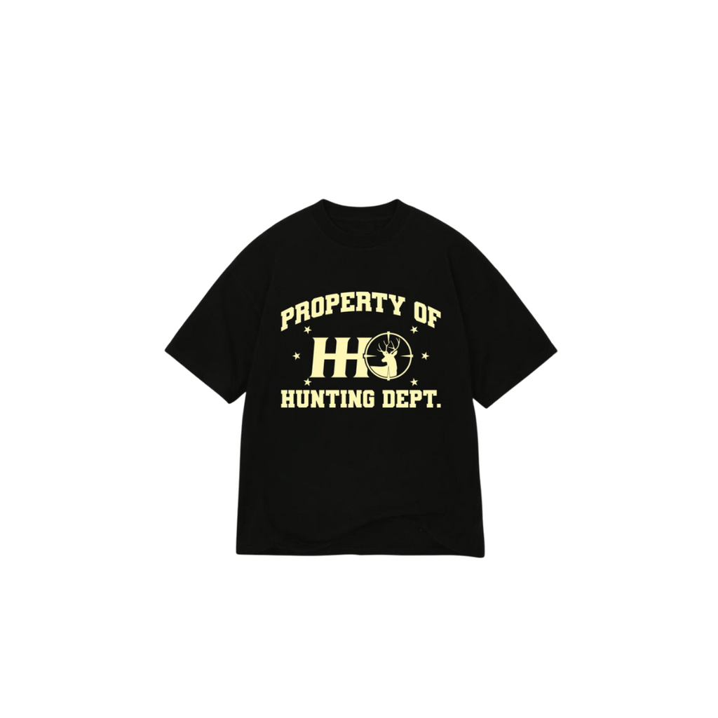 PROPERTY OF HUNTING DEPT. T-SHIRT