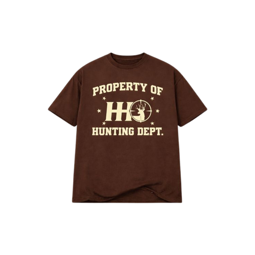 PROPERTY OF HUNTING DEPT. T-SHIRT