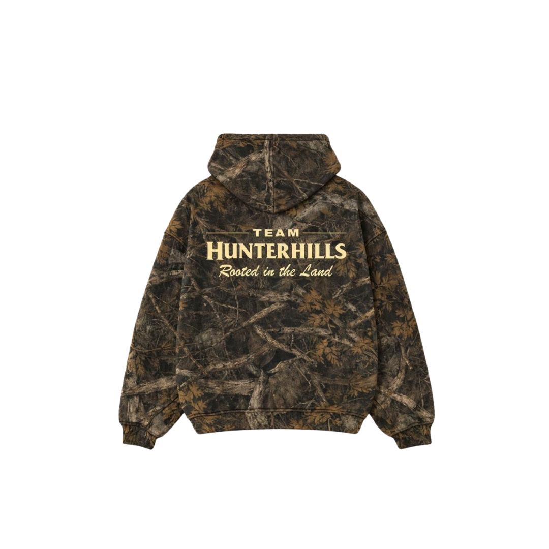 TEAM HUNTERHILLS "ROOTED IN THE LAND" HOODIE